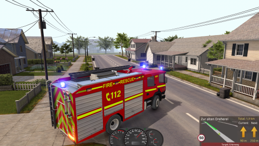 اسکرین شات 3 بازی Firefighter: Fire Truck Games