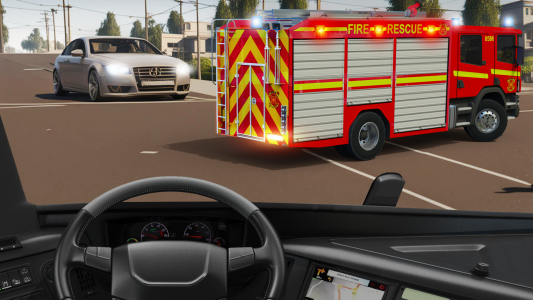 اسکرین شات بازی Firefighter: Fire Truck Games 3