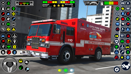 اسکرین شات بازی Firefighter FireTruck Games 4
