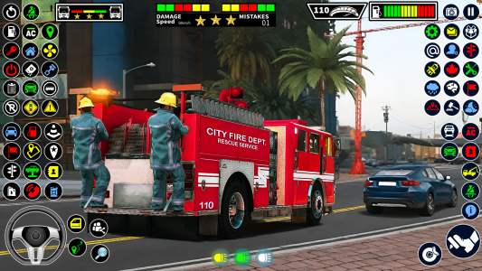 اسکرین شات بازی Firefighter FireTruck Games 5