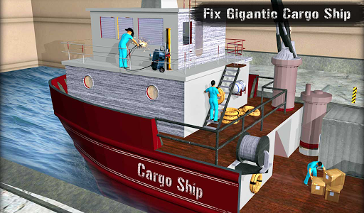 اسکرین شات بازی Cruise Ship Mechanic Simulator 2018: Repair Shop 8