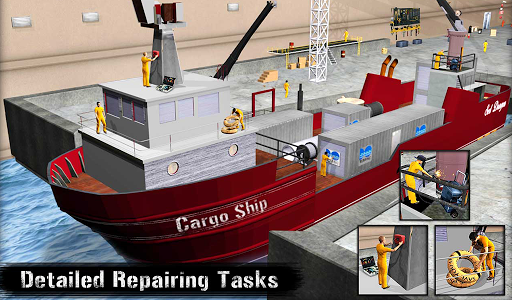 اسکرین شات بازی Cruise Ship Mechanic Simulator 2018: Repair Shop 6