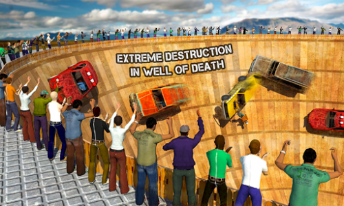 اسکرین شات بازی Well Of Death Demolition Derby Car Crash Racing 3D 1