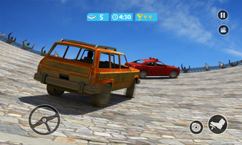 اسکرین شات بازی Well Of Death Demolition Derby Car Crash Racing 3D 5