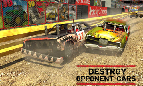 اسکرین شات بازی Real Car Demolition Derby Race 1