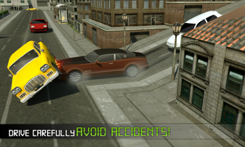 اسکرین شات بازی Electric Car Taxi Driver: NY City Cab Taxi Games 4