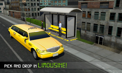 اسکرین شات بازی Electric Car Taxi Driver: NY City Cab Taxi Games 3