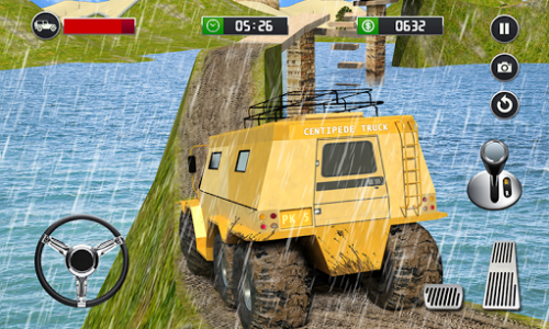 اسکرین شات بازی 8 Wheeler Russian Truck Simulator: Offroad Games 5