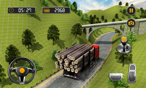 اسکرین شات بازی Offroad Truck Driving School: USA Truck Simulator 4