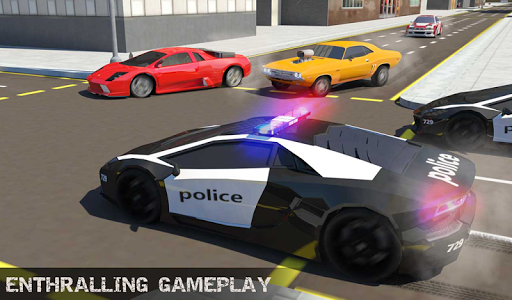 اسکرین شات بازی Real Police Gangster Chase: Police Cop Car Games 7