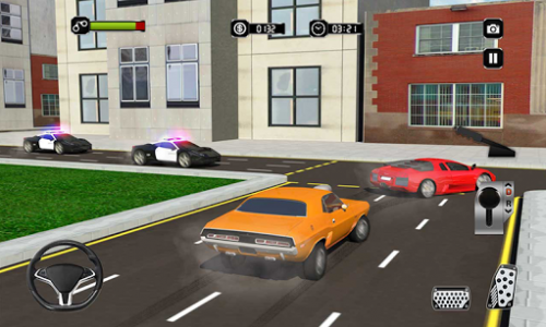 اسکرین شات بازی Real Police Gangster Chase: Police Cop Car Games 5