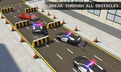 اسکرین شات بازی Real Police Gangster Chase: Police Cop Car Games 4