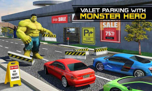 اسکرین شات بازی Superheroes Valet Car Parking Mania- Shopping Mall 7