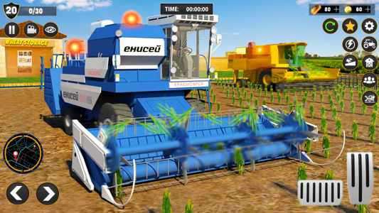 اسکرین شات بازی Real Tractor Driver Simulator 2
