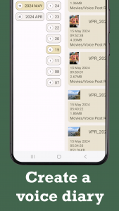 اسکرین شات برنامه VPR - Voice Post Recorder 7