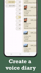 اسکرین شات برنامه VPR - Voice Post Recorder 6