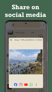 اسکرین شات 4 برنامه VPR - Voice Post Recorder