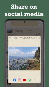 اسکرین شات برنامه VPR - Voice Post Recorder 3