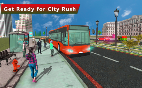 اسکرین شات برنامه Passenger Bus Simulator City Coach 8