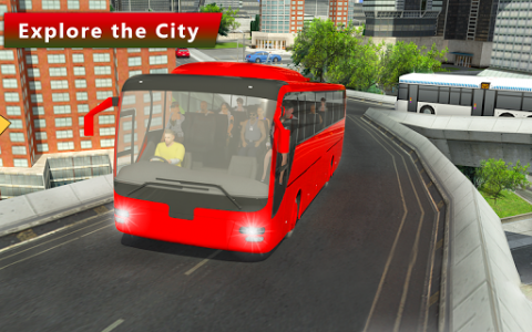 اسکرین شات برنامه Passenger Bus Simulator City Coach 4