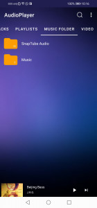 اسکرین شات برنامه PASS player: music player app - video media player 7