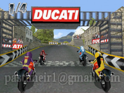 اسکرین شات بازی موتور دوکاتی 2