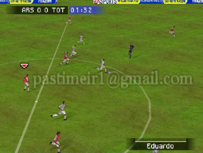 اسکرین شات بازی فوتبال FIFA 08 3