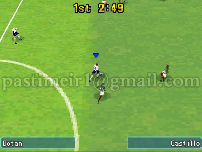 اسکرین شات بازی فوتبال PES 8 1