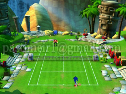 اسکرین شات بازی سونیک: مسابقات تنیس 5