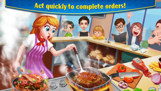 اسکرین شات 2 بازی Crazy Cooking - Star Chef