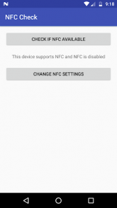 اسکرین شات برنامه NFC Check 1