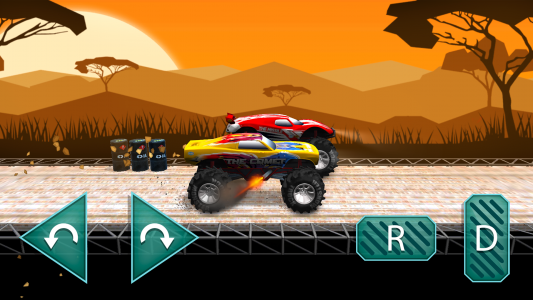 اسکرین شات بازی Monster truck: Extreme racing 4