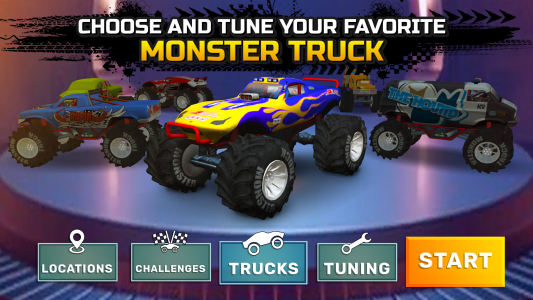 اسکرین شات بازی Monster truck: Racing for kids 5