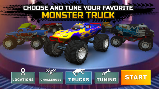 اسکرین شات بازی Monster truck: Extreme racing 5