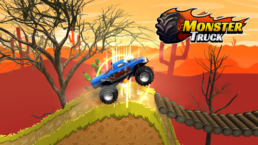 اسکرین شات بازی Monster truck: Racing for kids 1