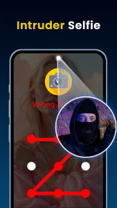اسکرین شات 4 برنامه Pattern Lock Screen App