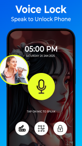 اسکرین شات برنامه Pattern Lock Screen App 4