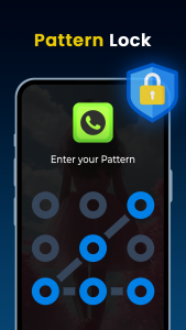 اسکرین شات 5 برنامه Pattern Lock Screen App