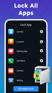 اسکرین شات 1 برنامه AppLock, Hidden Pictures