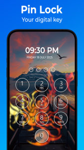 اسکرین شات برنامه Pattern Lock Screen App 5