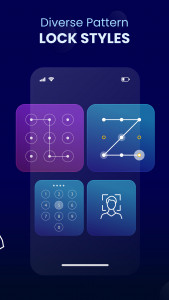 اسکرین شات برنامه Pattern Lock Screen App 3