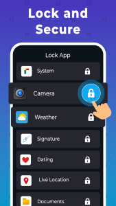 اسکرین شات 3 برنامه AppLock, Hidden Pictures