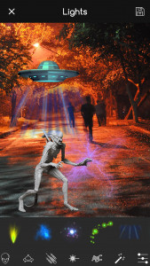 اسکرین شات برنامه Alien UFO Photo Editor 1