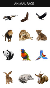 اسکرین شات 4 برنامه Animal Face Maker App