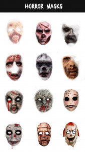 اسکرین شات 4 برنامه Horror Mask Photo Editor