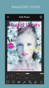 اسکرین شات 1 برنامه Magazine Cover: Photo Frames