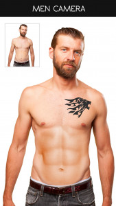 اسکرین شات 1 برنامه Men Camera