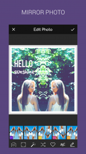 اسکرین شات برنامه Mirror Photo: Effects Art Pro 1