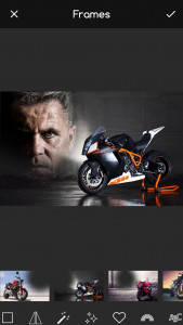 اسکرین شات برنامه Motor Bike Photo Editor 1