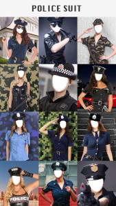 اسکرین شات برنامه Police Photo Editor Suit Dress 2
